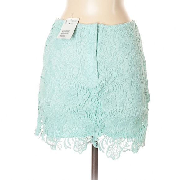 NWT H&M Divided light blue lace skirt - Picture 2 of 8
